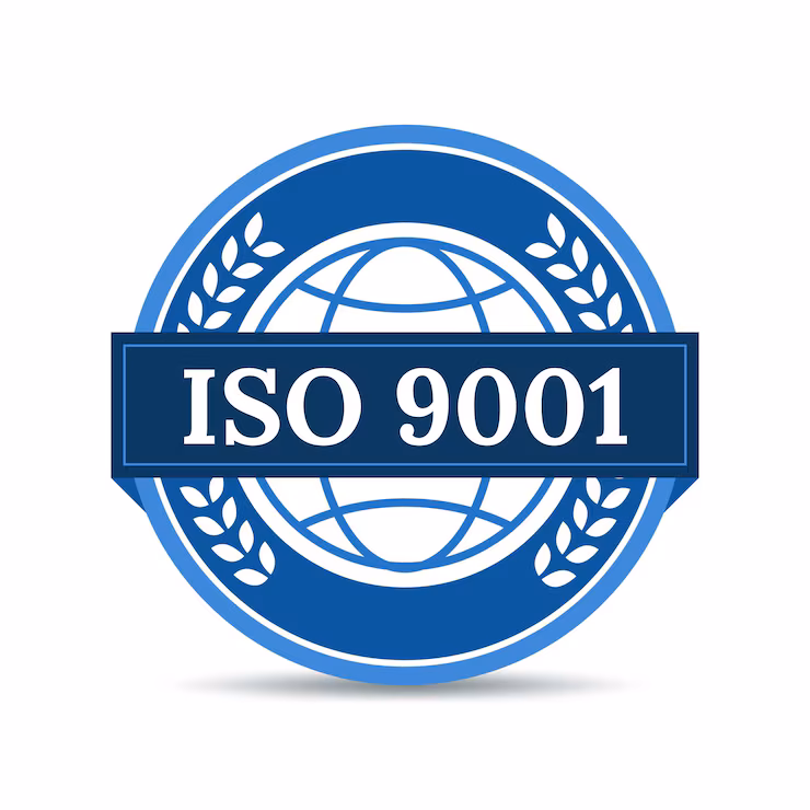 ISO 9001 certificate